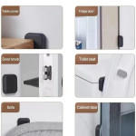 رداد باب جداري مربع على لصق بألوان متعددة – الأمان والأناقة في تصميم واحد