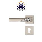 مسكة باب معدني ثنائي اللمعة بتصميم فاخر  وجودة عالية