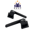 مسكة باب بلون الأسود مطفي بتصميم انسيابي عصري ذات الجودة العالية و السعر المناسب