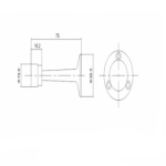 صدّادة باب جدارية D 3817
