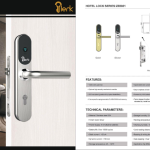 قفل فندقي ذكي Slenk ZZ8031 – أعلى مستوى من الأمان وإدارة الدخول