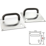 مقبض باب مربع استيل